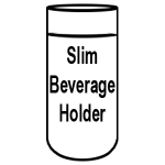Slim Beverage Holder